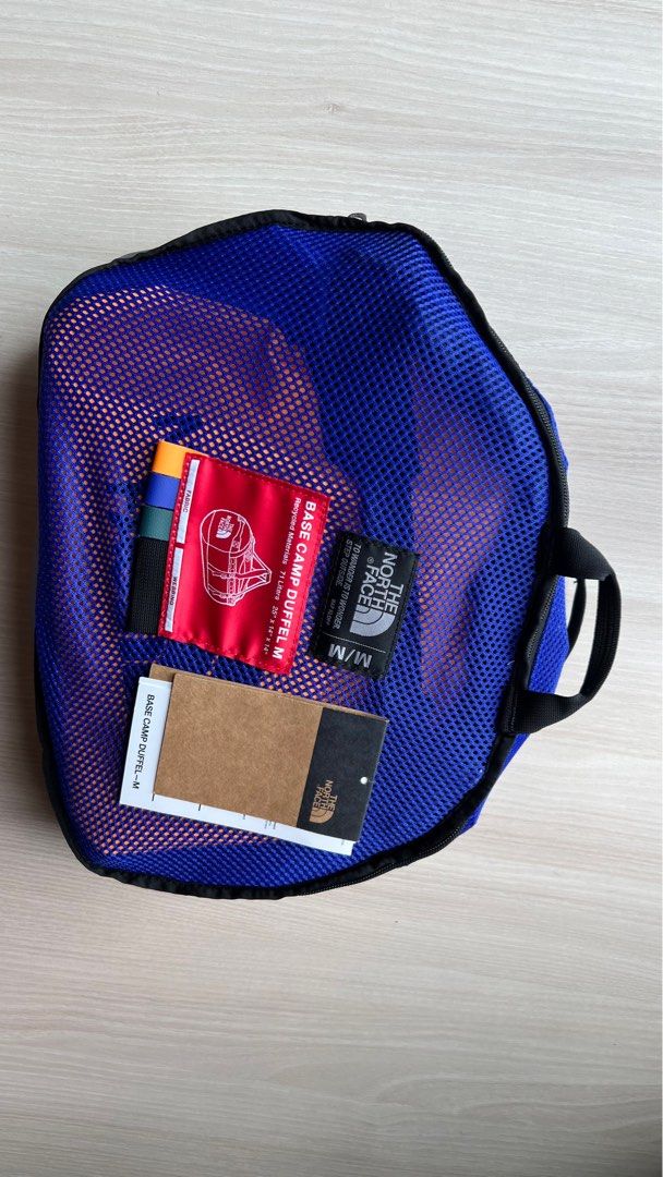 The North Face duffle bag (M), Sports Equipment, Hiking & Camping on