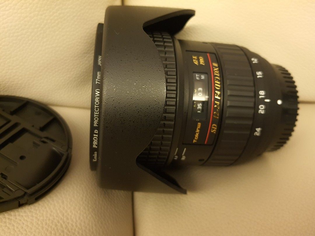 Tokina AT-X Pro SD 12-24mm F4 (IF) DX II 鏡頭(for Nikon), 攝影器材