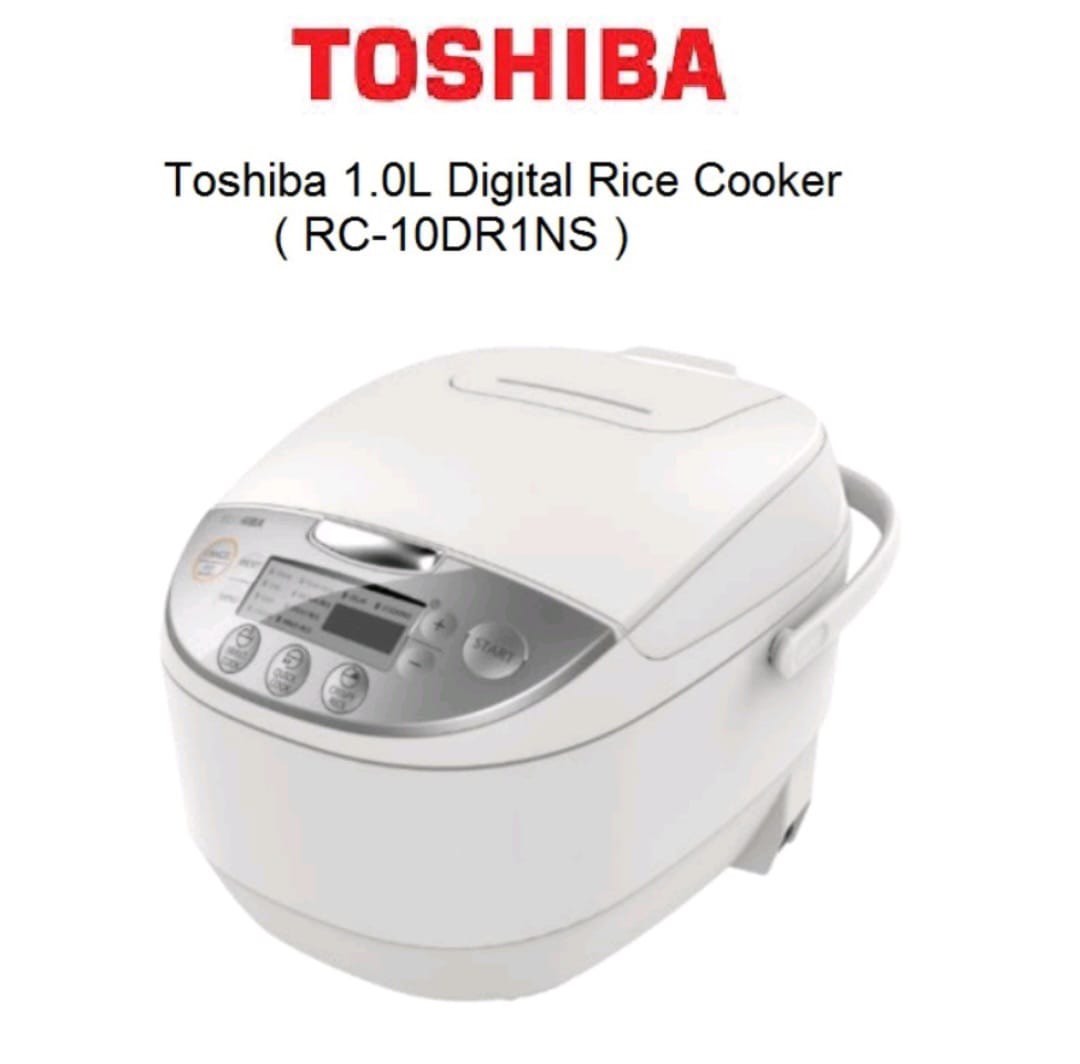 Toshiba Rice Cooker (RC10DR1NS), TV & Home Appliances, Other Home