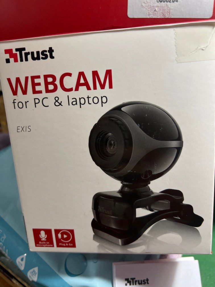knus filthy stavelse Trust Webcam EXIS for PC and Laptop, Everything Else on Carousell