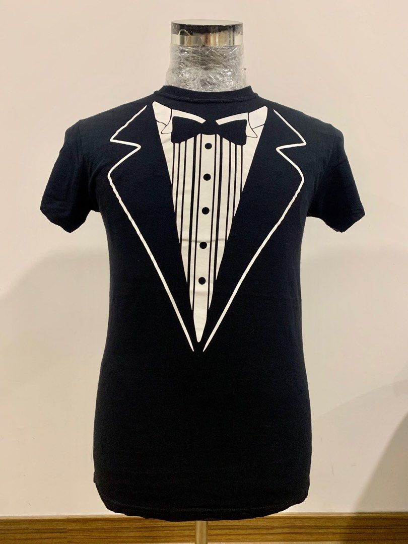 Tuxedo shirt joke sales