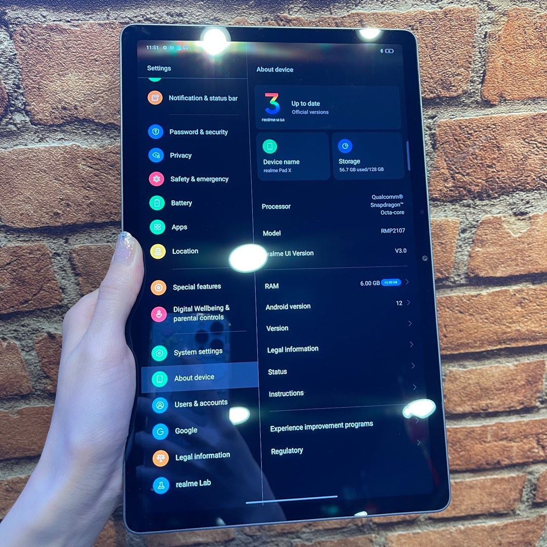 Unboxing Device Realme Pad X 5G 6GB 128GB Free Realme Pen, Mobile Phones & Gadgets, Tablets