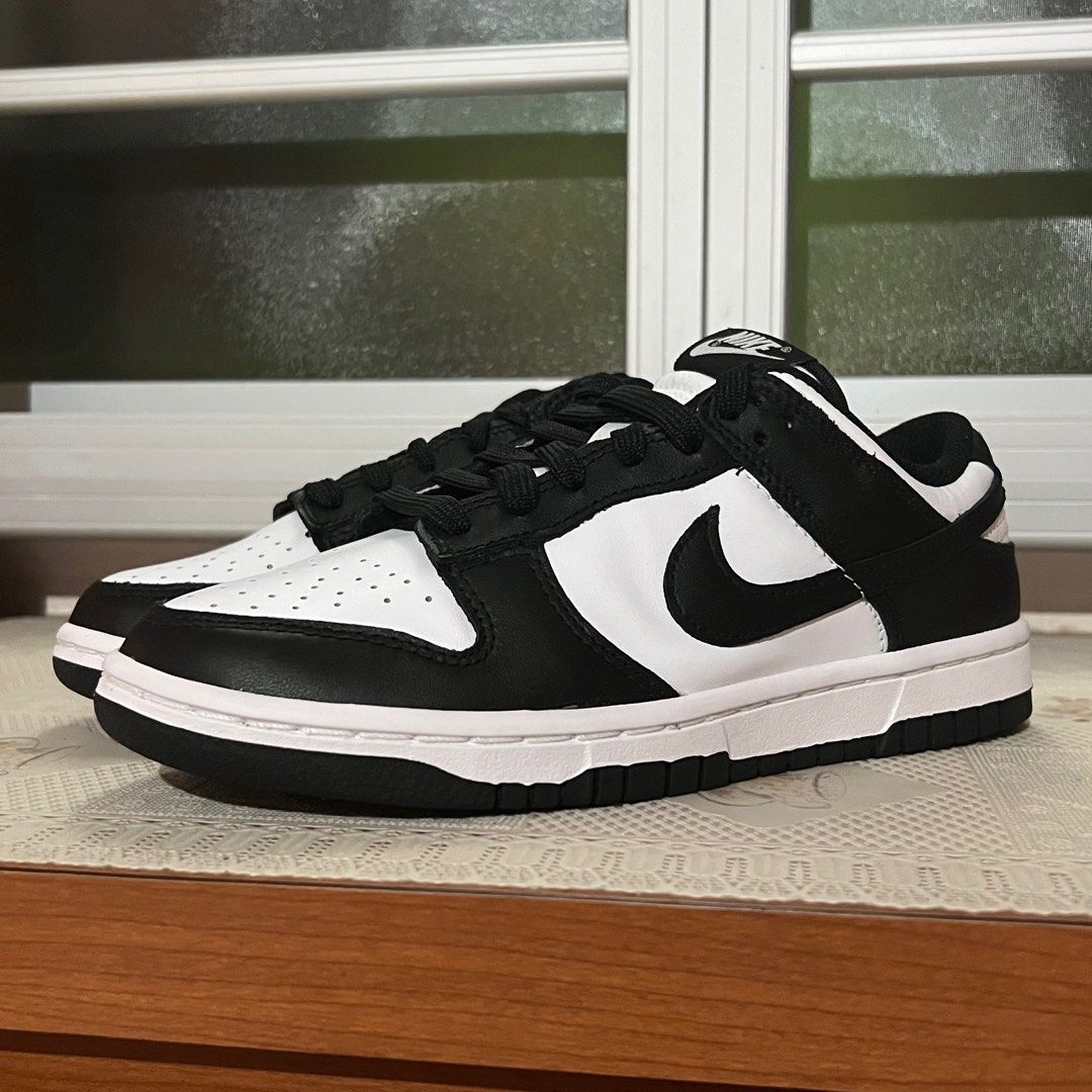 nike dunk grey white black