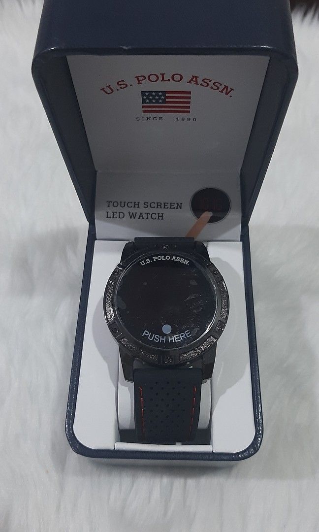 Us polo assn watch hot sale touch screen