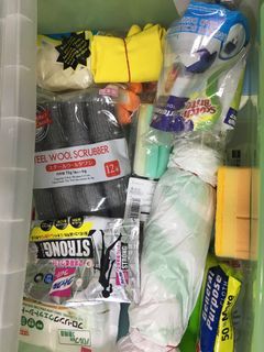 Various cleaning / gardening supplies