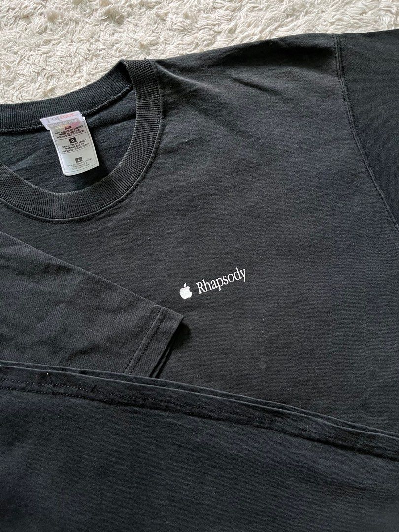 Vintage 90's Apple Rhapsody (promo tee) T-Shirt, Men's Fashion