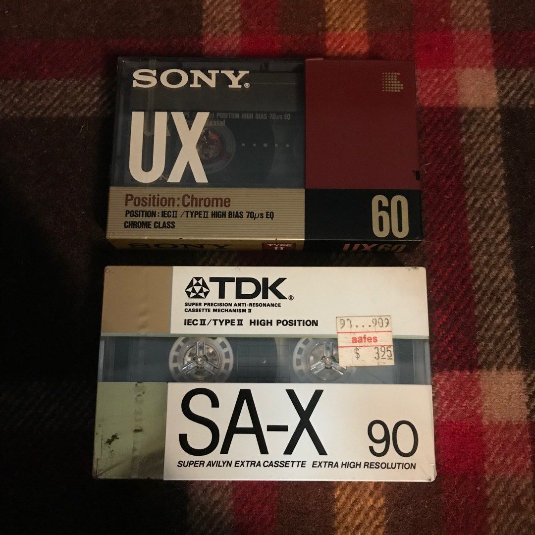 TDK MA-XG 90 Vintage Blank Audio Cassette Tape - Sealed