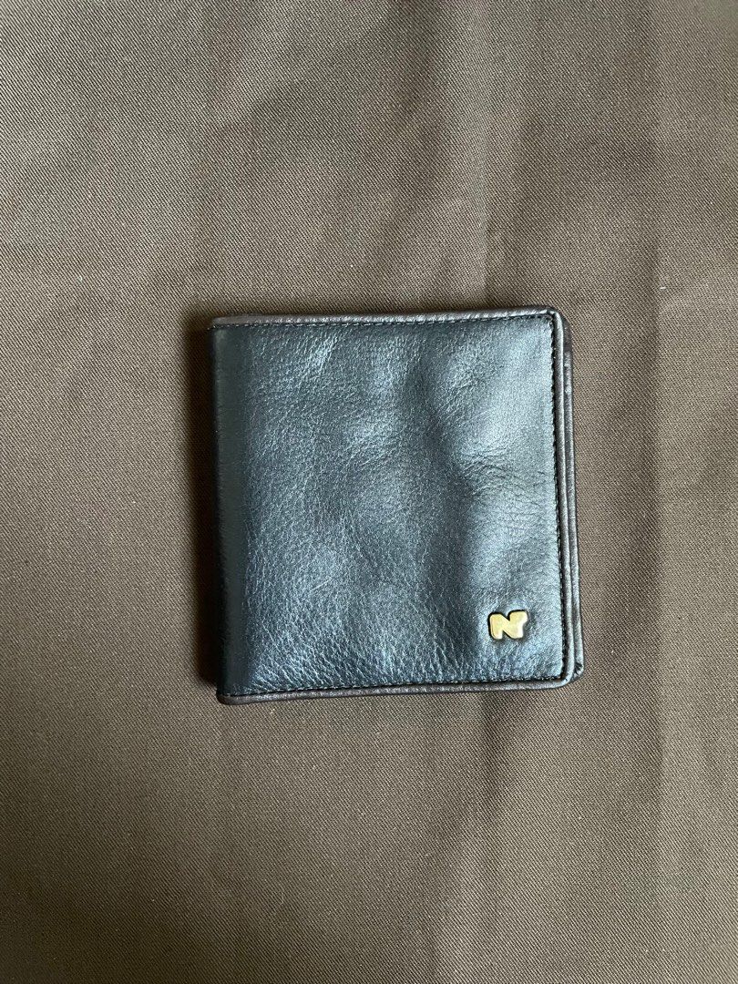 Porte-monnaie Vintage En Cuir Nina Ricci – Couleur Jaune Vanille – Avec Boîte D'origine – Occasion