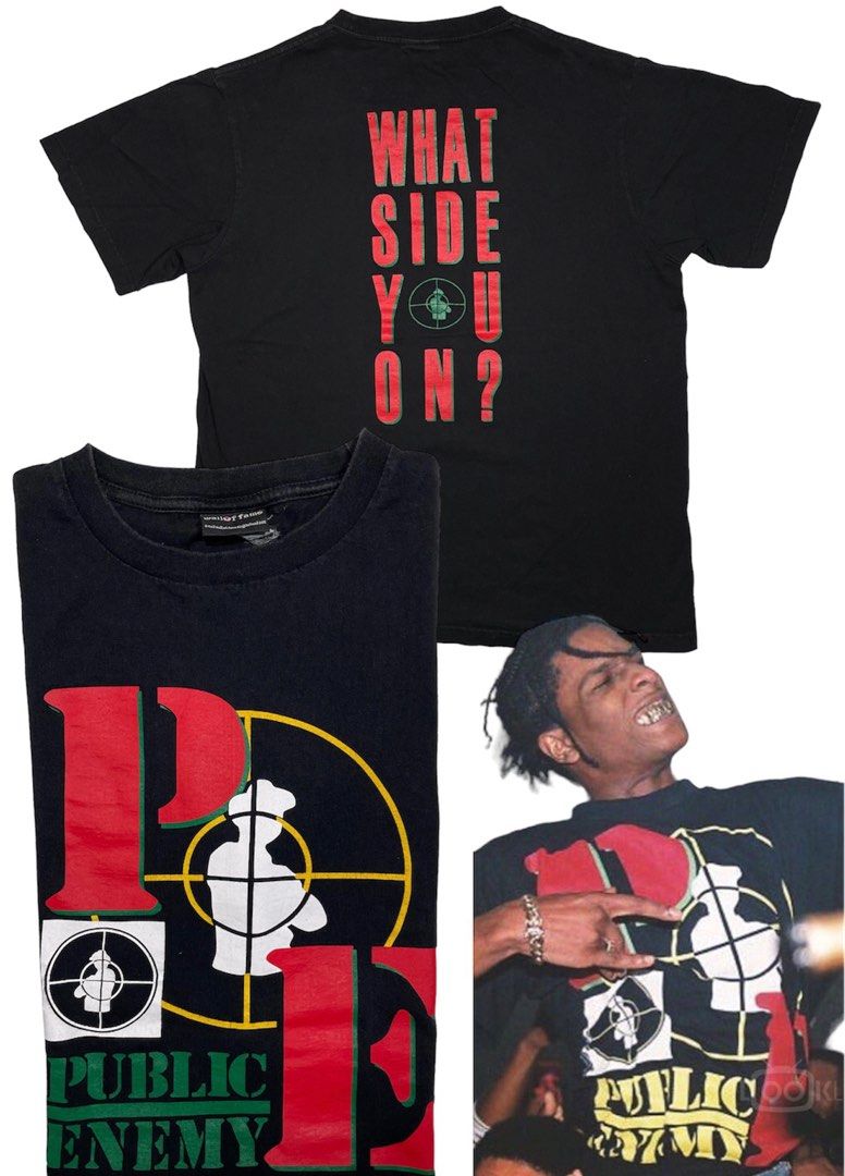 Vintage public enemy asap rocky rihanna rap hiphop supreme 90s y2k