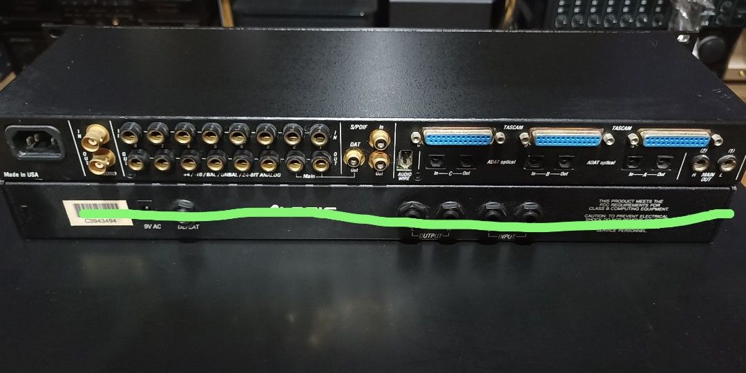 Vintage Tascam Motu 2408 MkII ADAT / DAT 24-Bit, Audio, Other Audio ...