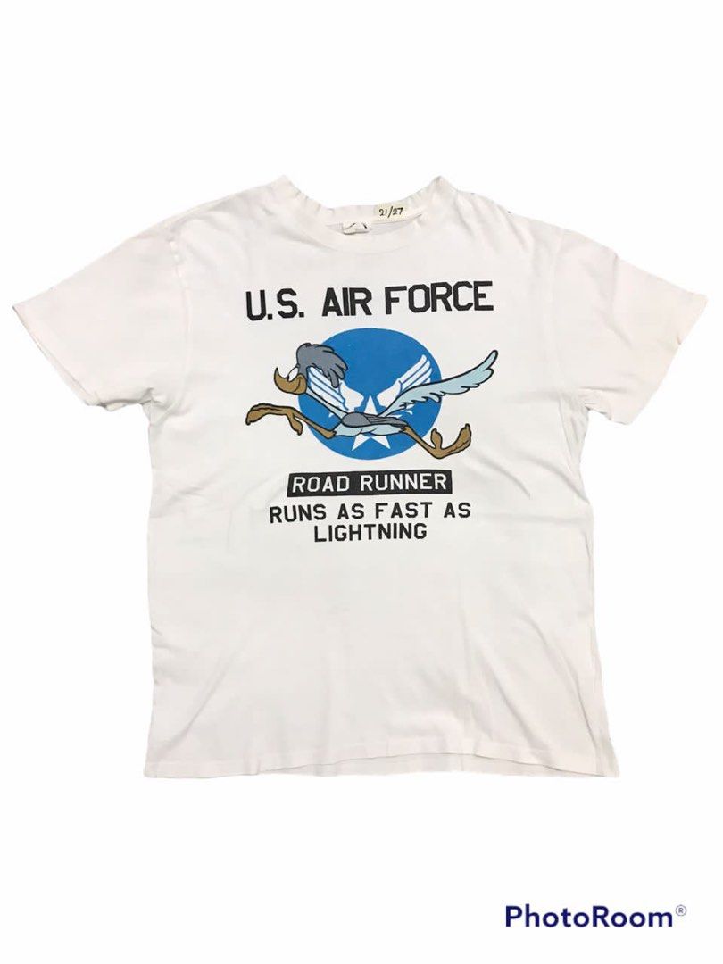 Vintage US Air Force Road Runner, Men's Fashion, Tops & Sets ...