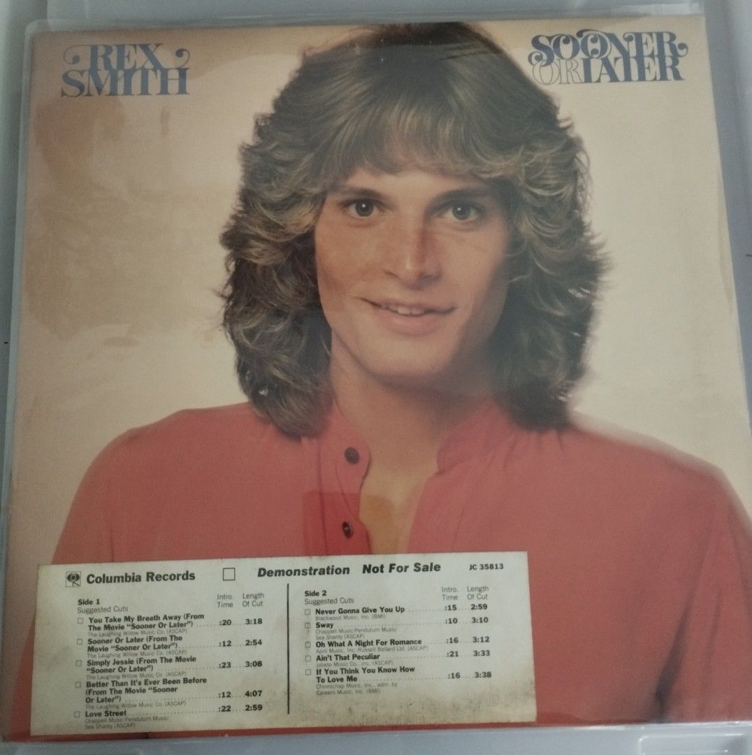 VINYL RECORD (Category: Vinyls) located in Valenzuela. Submitted by musiqueviberecords (Listing ID 1216312742, Image 1). Description: NEW ARRIVALS 💁❤️ Rex Smith VG/NM/US P 1200 Bread G/VG+/US P 700 Tom Jones and Engelbert VG+/VG+/LOCAL P 950 The Righteous Brothers VG+/VG+/LOCAL P 900 👉 new outer sleeves included 👉 playgraded 👉 LBC (☑️) / lalamove For orders and inquiries and further details 📲 KEEP SPINNING 📀📀📀 STAY SAFE ❤️😷 Thank you..