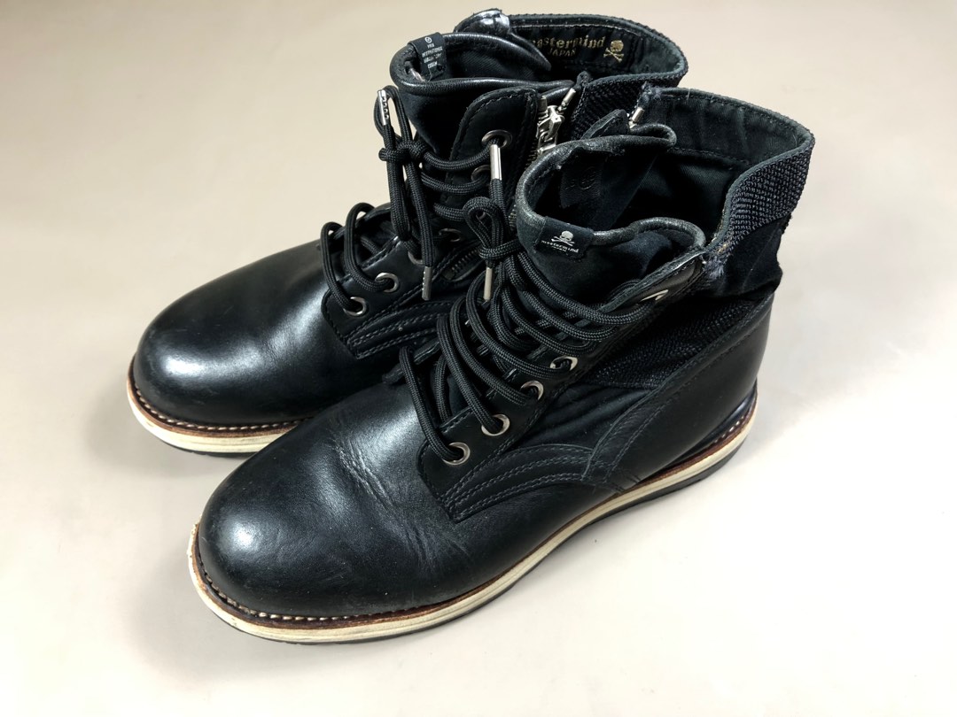 VISVIM X MASTERMIND 7 HOLES BOOTS, Men's Fashion 