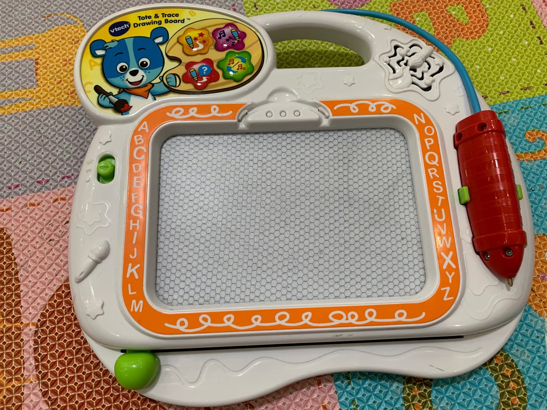 vtech Drawing Board, Babies & Kids, Infant Playtime on Carousell