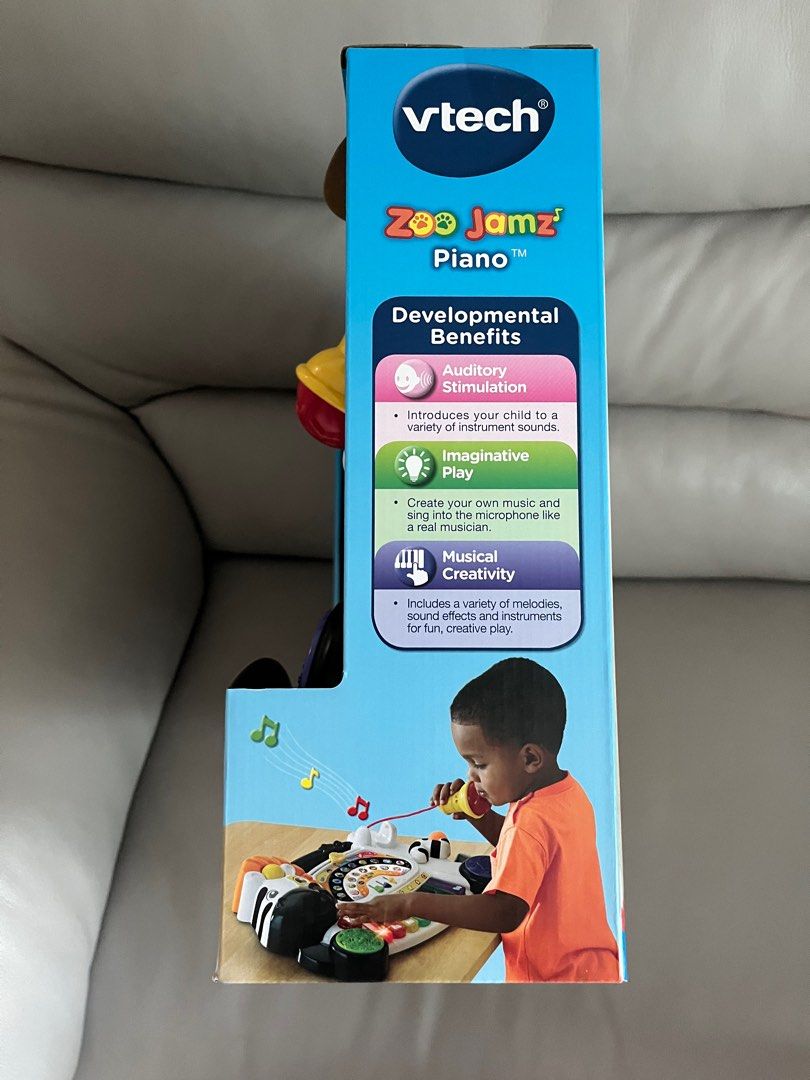 Vtech zebra piano Carousell