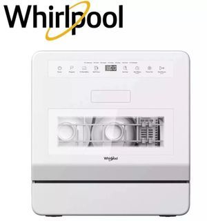 Whirlpool Countertop Dishwasher | WCTD104PH | 6th Sense of Technology | Energy Efficient | White