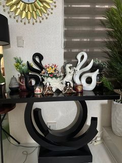 Wood Console table