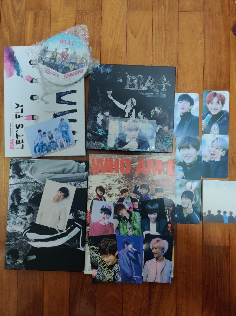 B1A4 Lets Fly Album Cover Sticker