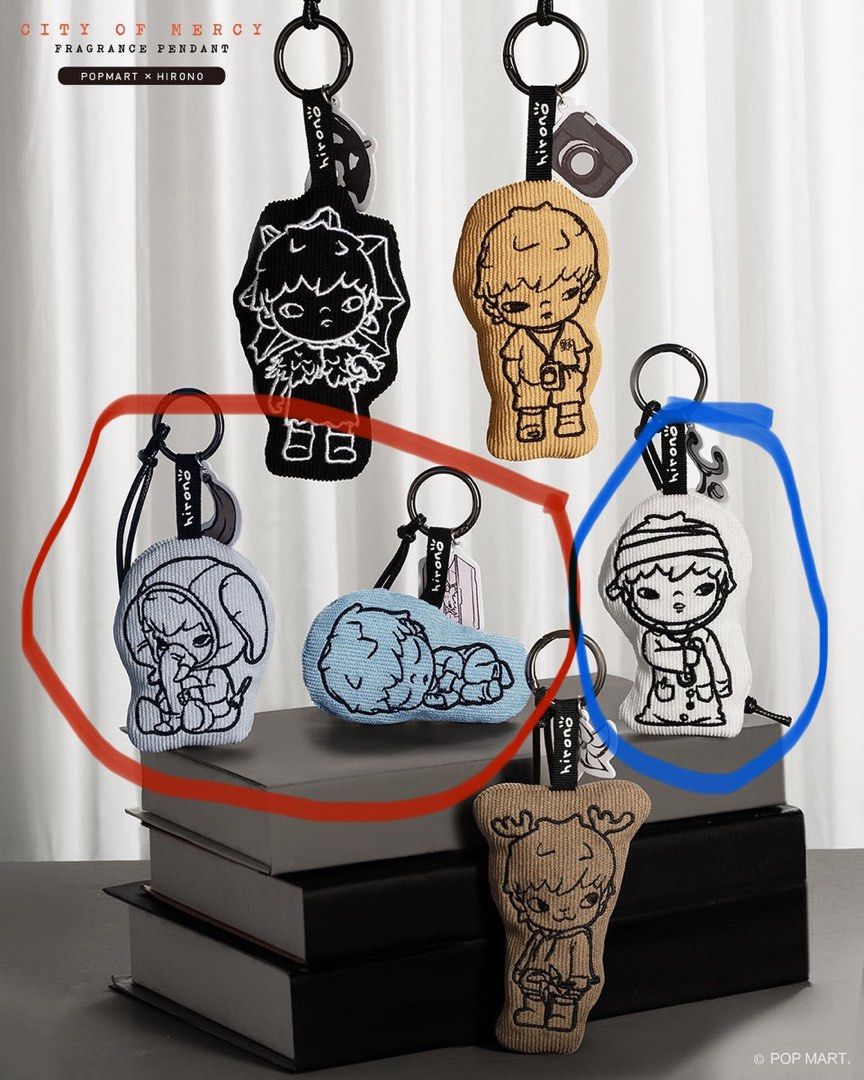 WTS WTT Popmart Hirono City of Mercy Fragrance Pendant