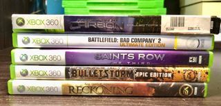 Xbox 360 games for sale STARTS AT 100