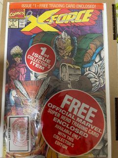 X-FORCE #1 SIGNED & SEALED (MARVEL COMICS)