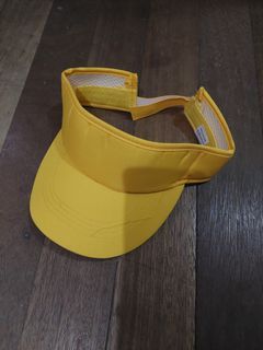 Yellow Visor Hat Cap