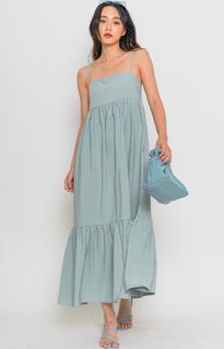 YHF Into You Maxi in Spring blue