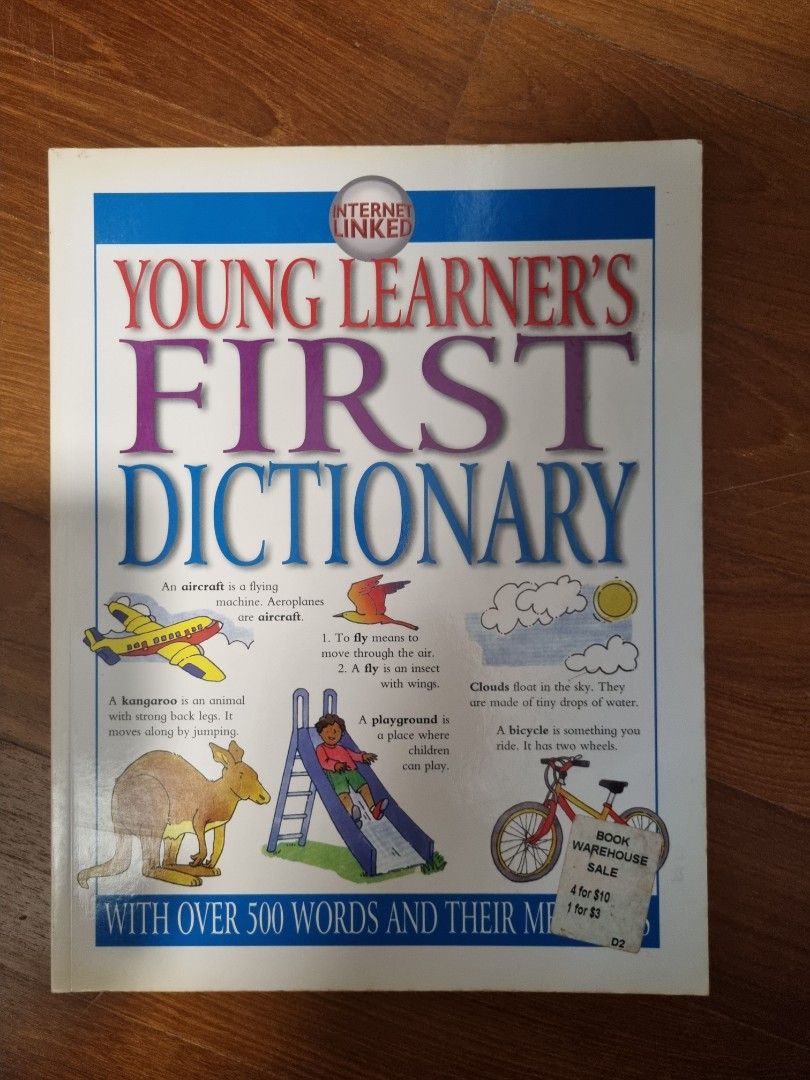 Young learners first dictionary kids book, Hobbies & Toys, Books