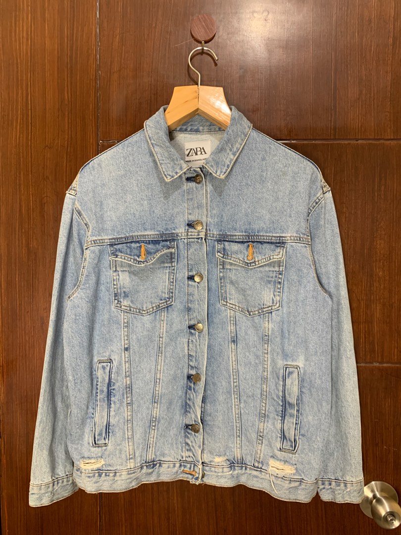 Zara Denim Jacket on Carousell