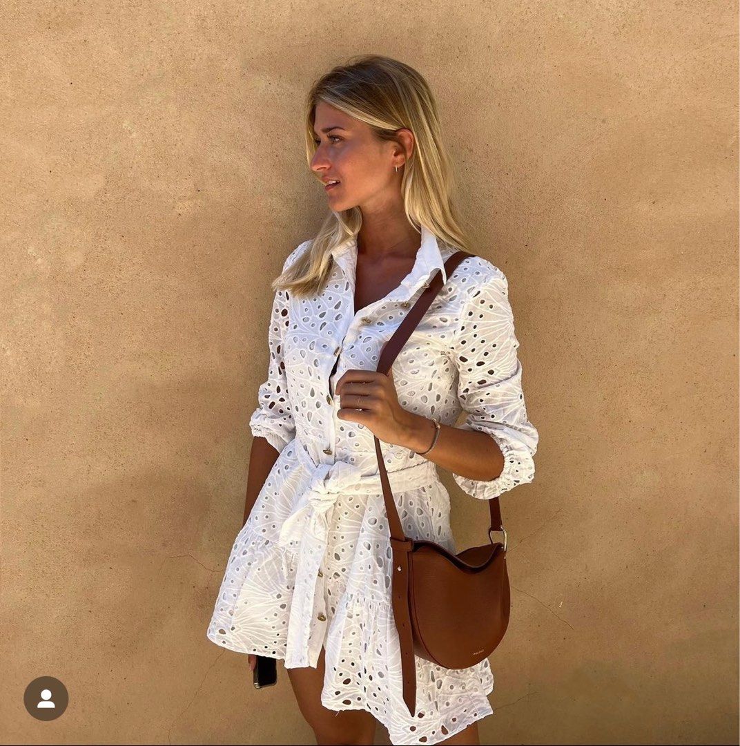 Zara Embroidered Dress, Women's Fashion, Dresses & Sets, Dresses on  Carousell