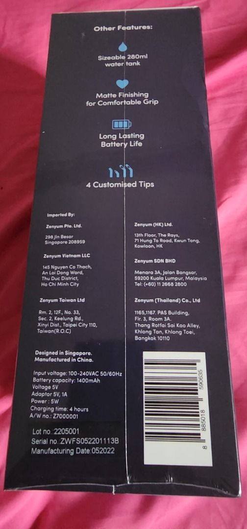 Zenyum Waterflosser Pro, Beauty & Personal Care, Oral Care on Carousell