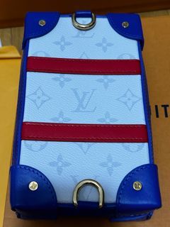 Authentic Louis Vuitton Titanium Trunk Wallet Slim M20105, Luxury, Bags &  Wallets on Carousell