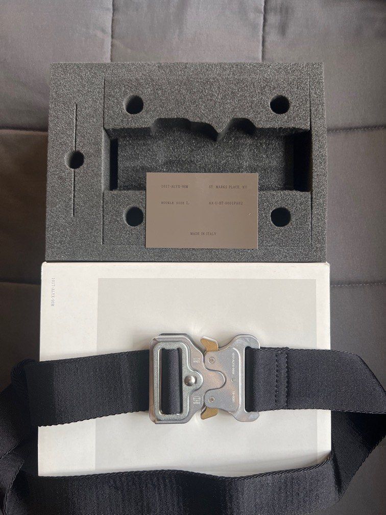 1017 ALYX 9SM Rollercoaster Belt Large Luxury Accessories on Carousell