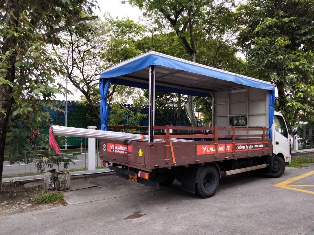 14ft Lorry / Delivery Service/ Lorry Transportation / 14ft Open Lorry ...