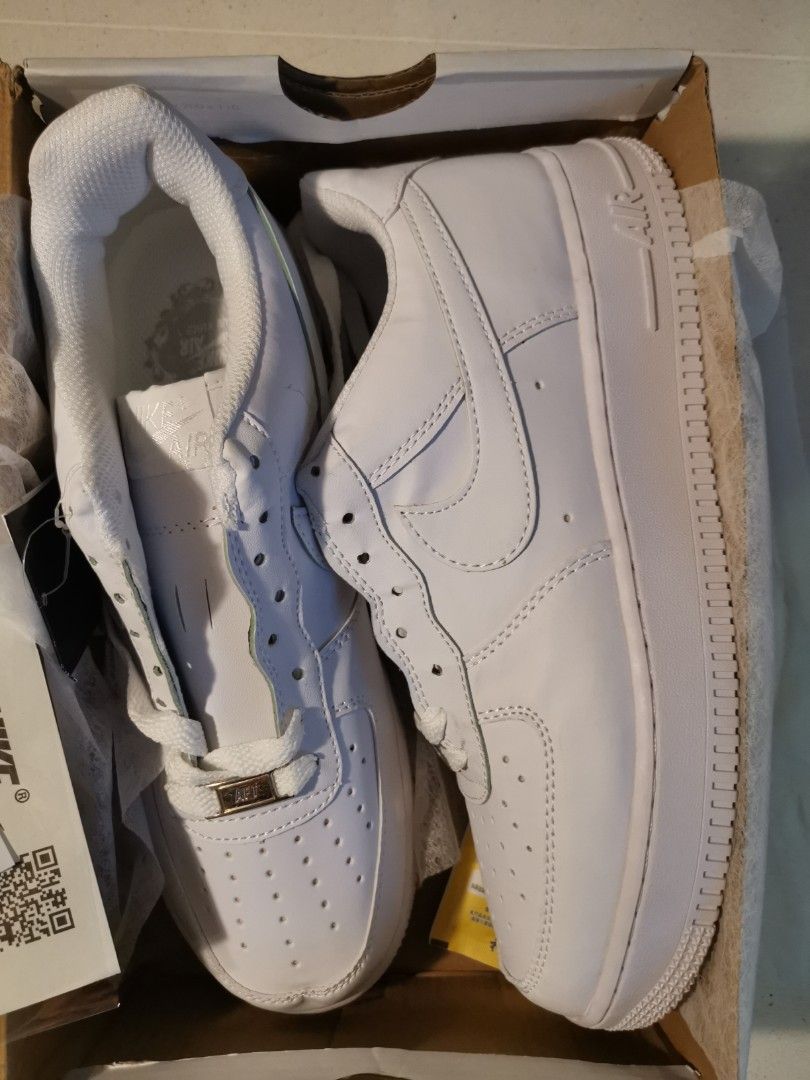 1 Air force one Nike full white EU45 US11 UK10 sneakers casual
