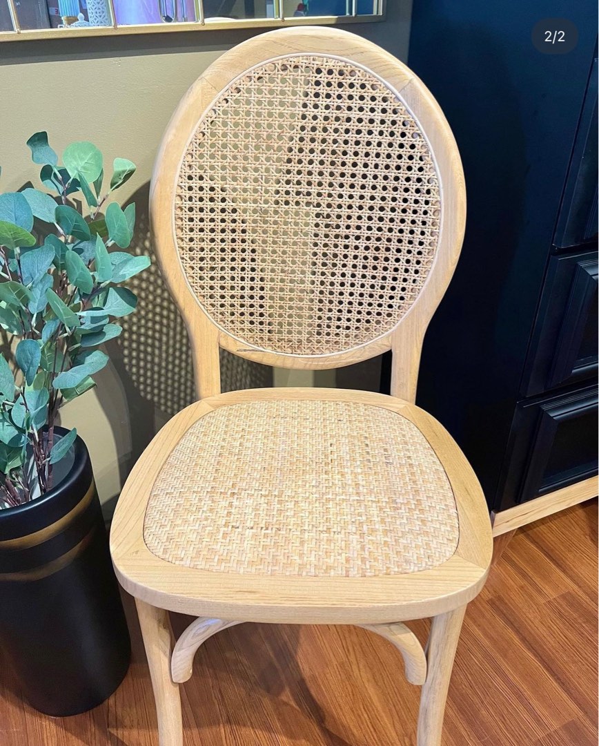 2 units of Rattan Chairs, Furniture & Home Living, Furniture, Chairs on