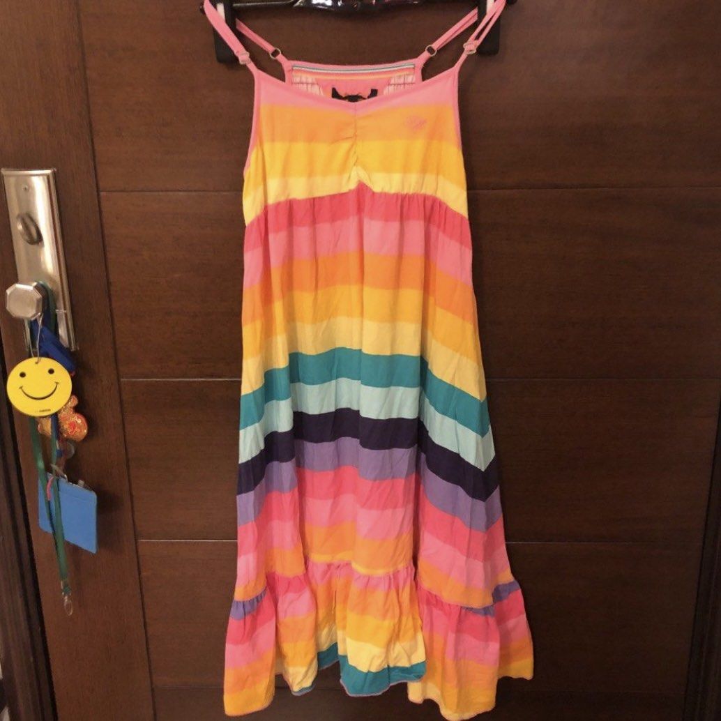 22 3 Tommy Hilfiger rainbow midi maxi
