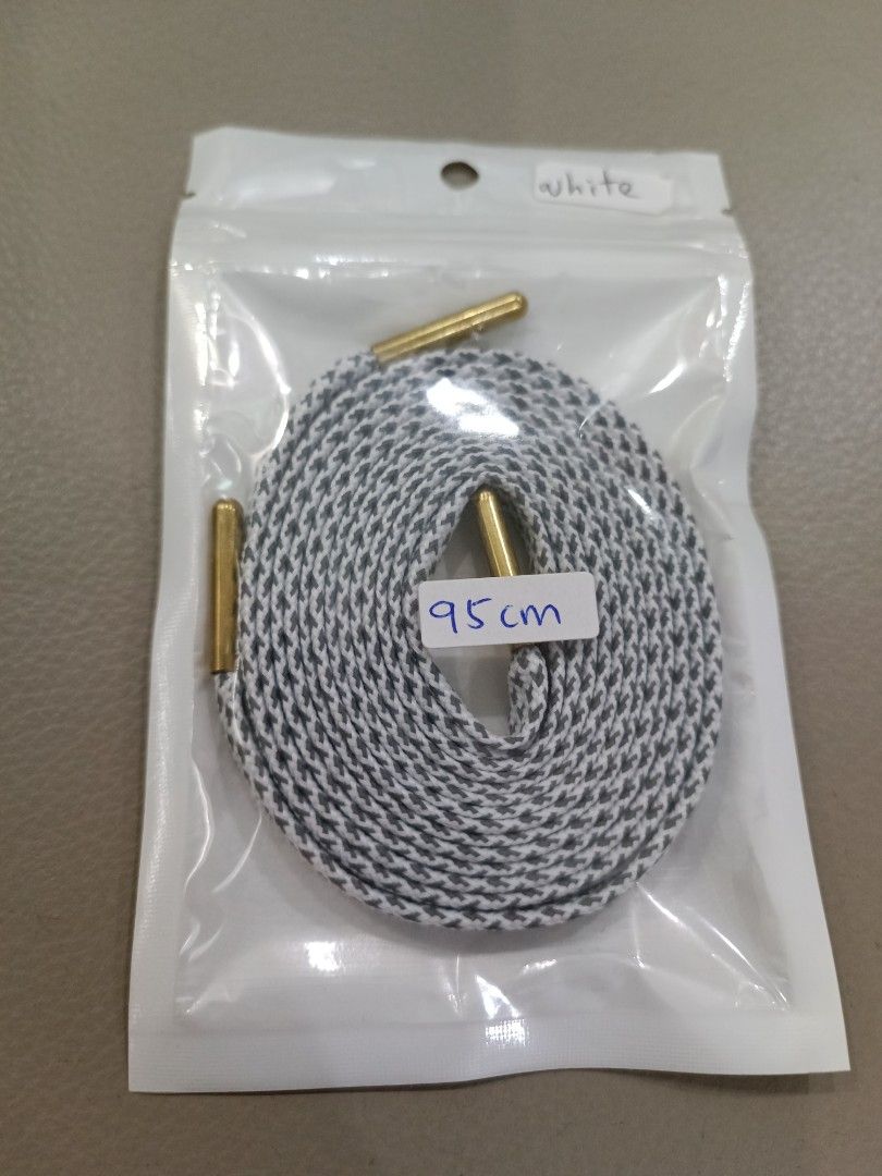 3M reflective flat shoelaces 95cm Men s Fashion Footwear