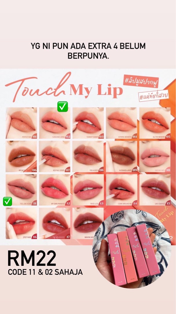4U2 Thailand Lipmatte Watsons, Beauty & Personal Care, Face, Makeup on