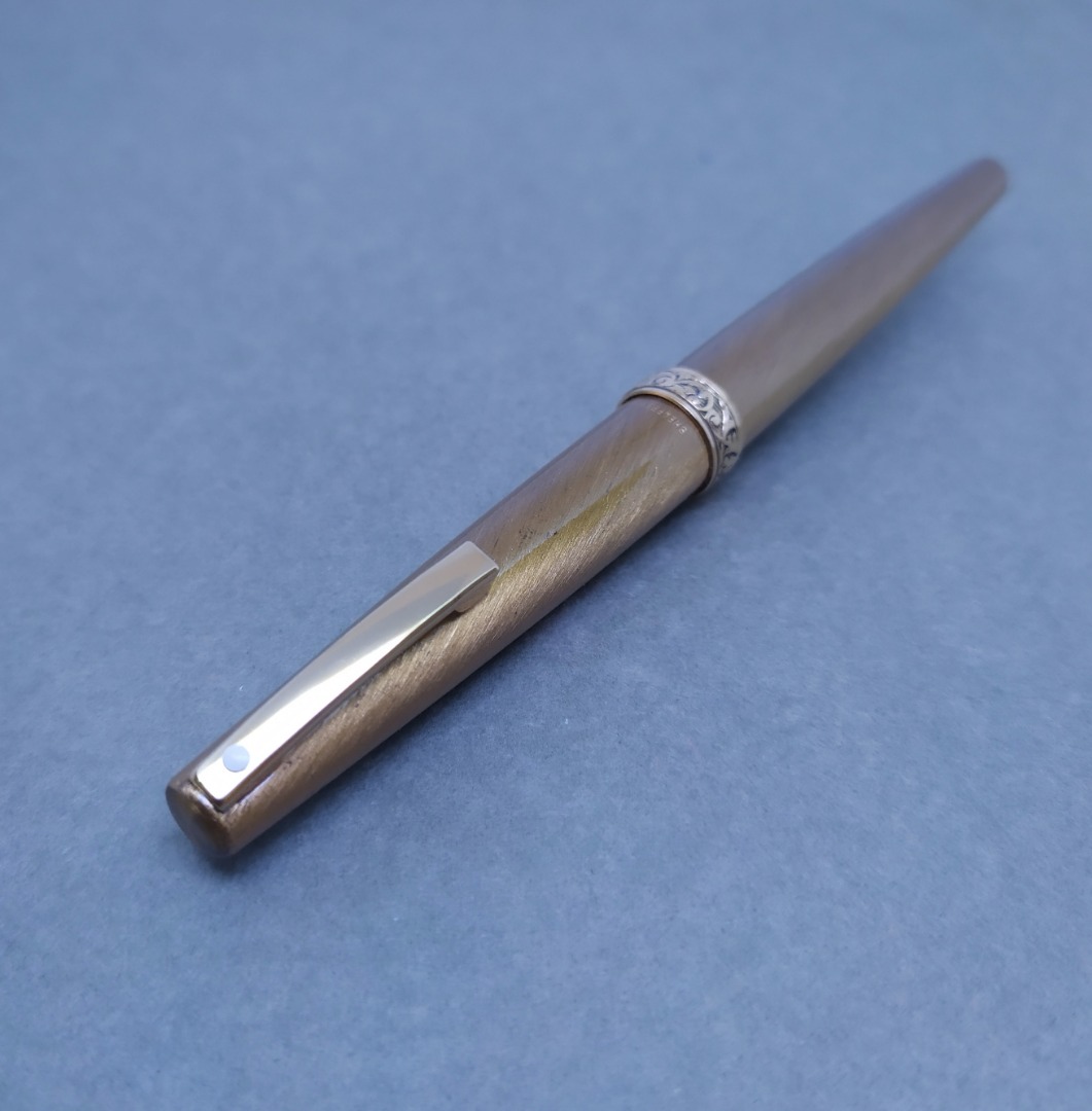 希少 70年代 L SHEAFFER 630 万年筆 14K 未使用品セット 70年代