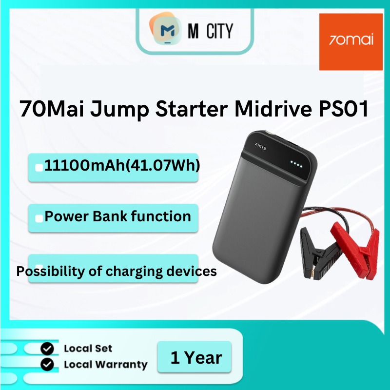 70Mai Jump Starter Midrive PS01, Mobile Phones & Gadgets, Mobile ...
