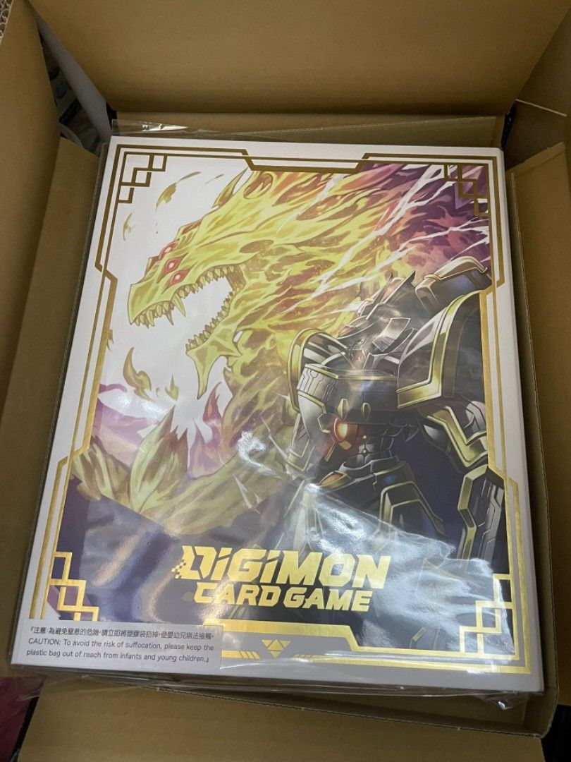DIGIMON CARD GAME ROYAL KNIGHTS Binder set [PB-13] /  9, , & - Carousell