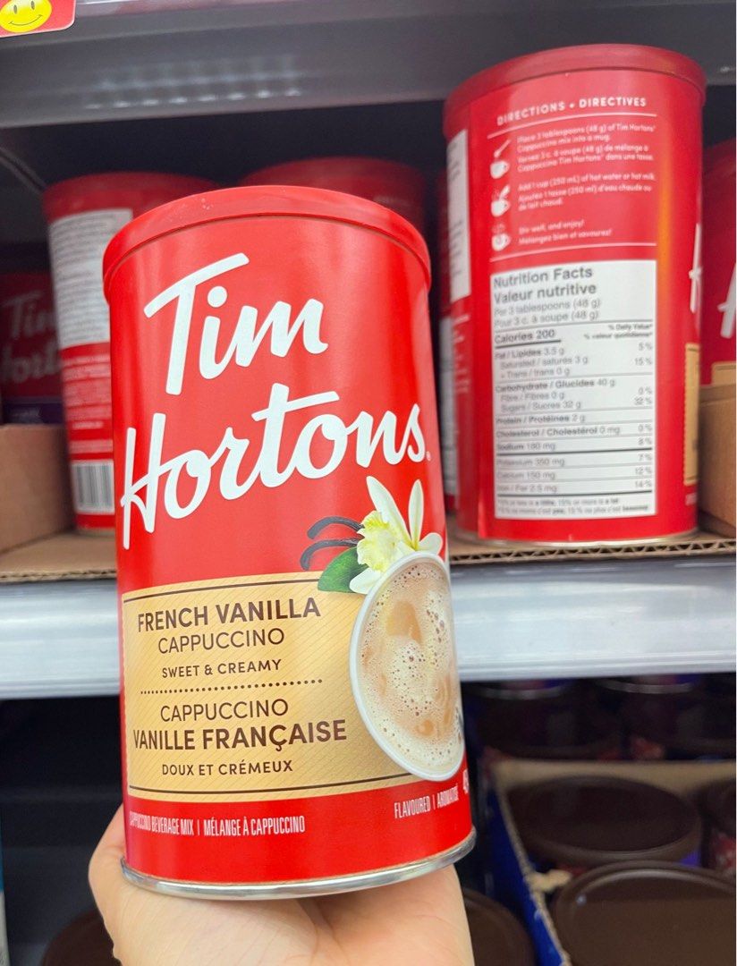 Tim Hortons Cappuccino vanille française - 454 g