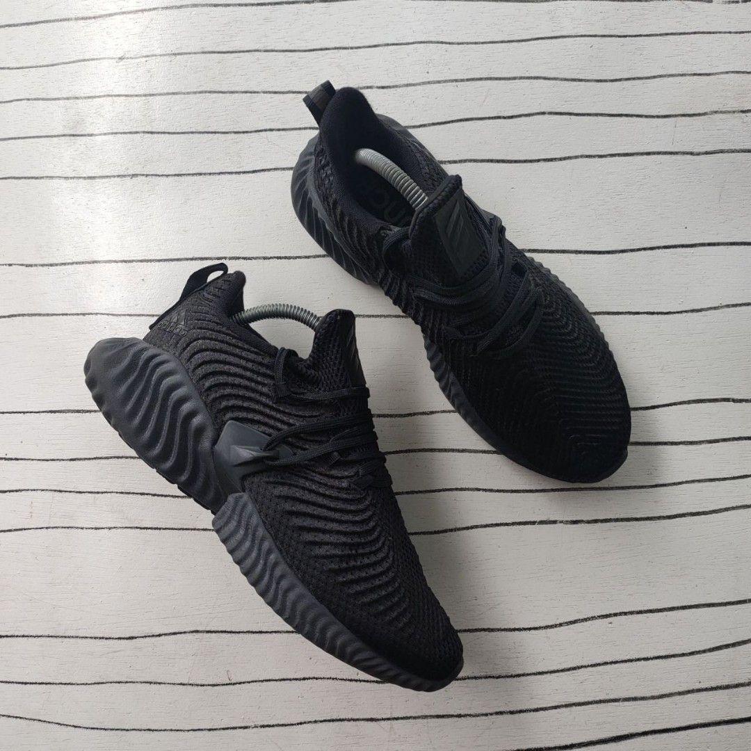 Adidas alphabounce instinct triple black new arrivals