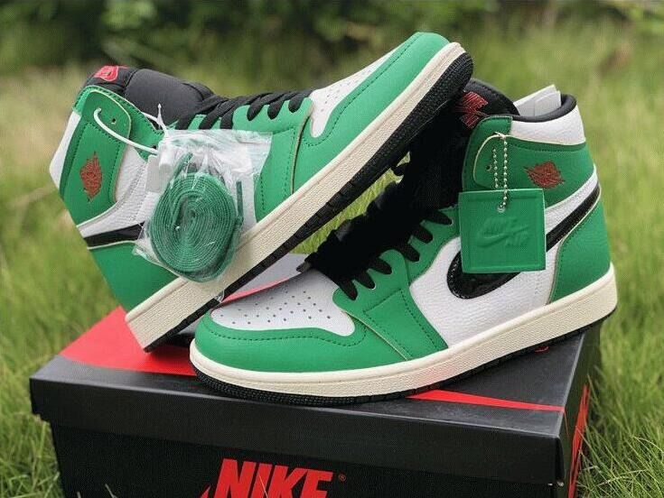 Air Jordan 1 Retro High OG 'Lucky Green', 男裝, 鞋, 波鞋- Carousell