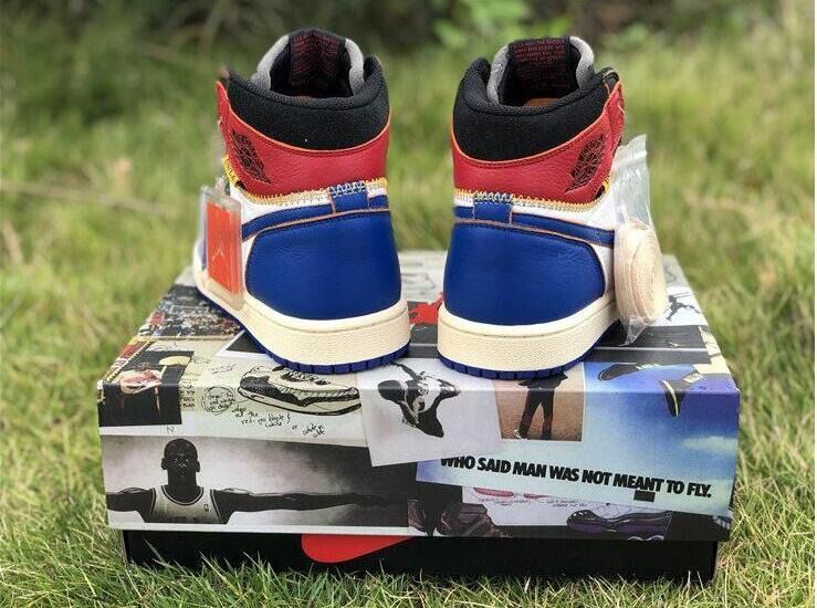 Air jordan 1 retro high union los angeles blue toe hot sale