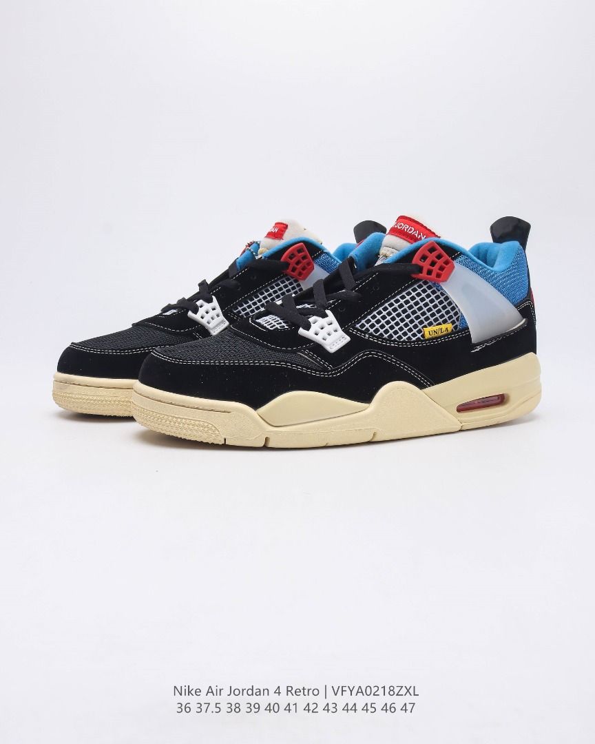 Air Jordan 4 AJ4 generation retro casual sports culture basketball shoes. Adhering to the design concept of lightweight speed basketball shoes the
