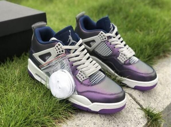 Monsoon blue air jordan 4 cheap