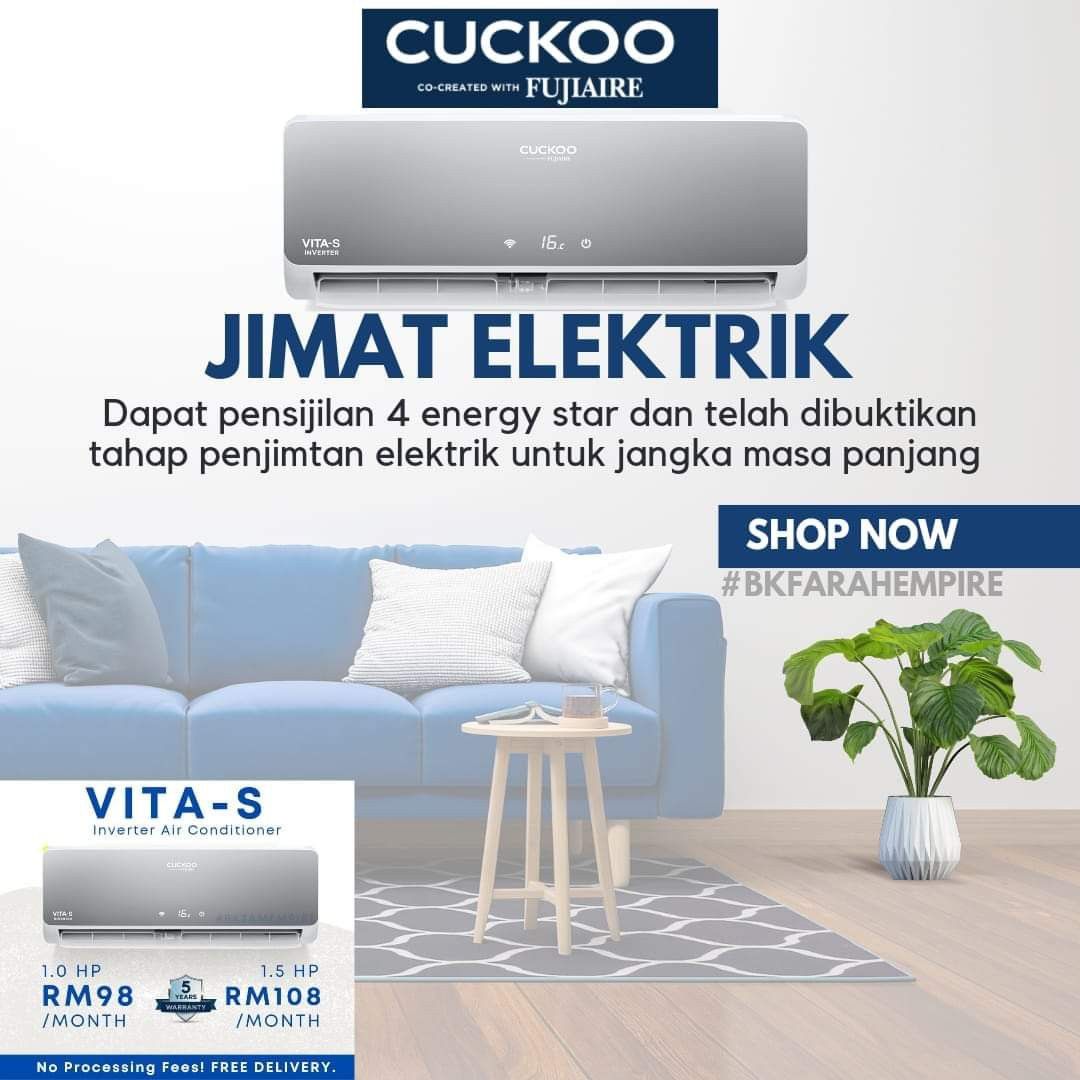 Aircond yang jimat elektrik, TV & Home Appliances, Air Conditioners
