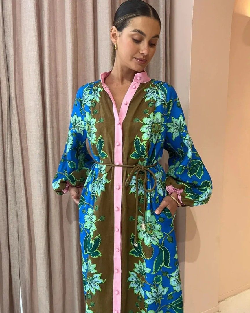 Alemais Winnie Shirtdress in Cobalt, Women's Fashion, Dresses u0026 Sets,  Dresses on Carousell